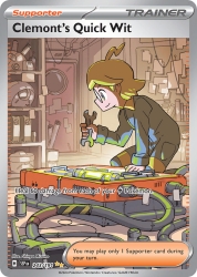 Clemont's Quick Wit 243/191<br/>Shinya Mizuno
