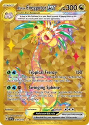 Alolan Exeggutor ex 248/191<br/>aky CG Works