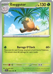 Exeggutor 3/191<br/>Oswaldo KATO