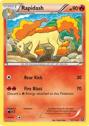 Rapidash 17/114<br/>Yukiko Baba