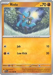 Riolu 112/198<br/>Naoyo Kimura