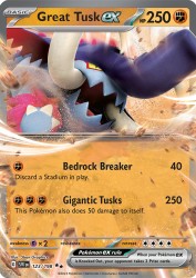 Great Tusk ex 123/198<br/>5ban Graphics