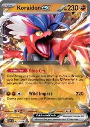 Koraidon ex 125/198<br/>aky CG Works