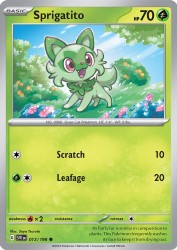 Sprigatito 13/198<br/>Saya Tsuruta