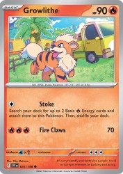 Growlithe 31/198<br/>Tika Matsuno