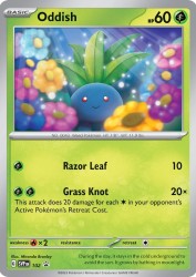 Oddish 102/220<br/>Miranda Branley