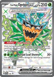 Teal Mask Ogerpon ex 166/220<br/>5ban Graphics