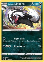 Galarian Linoone 118/202<br/>nagimiso