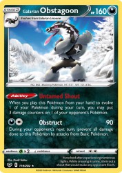 Galarian Obstagoon 119/202<br/>Kouki Saitou