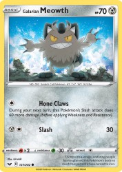 Galarian Meowth 127/202<br/>kirisAki