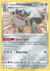 Galarian Perrserker 128/202<br/>Mitsuhiro Arita