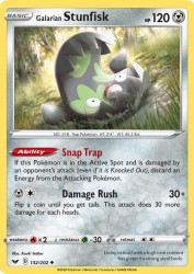 Galarian Stunfisk 132/202<br/>Kouki Saitou