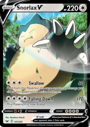 Snorlax-V 141/202<br/>Masakazu Fukuda