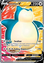 Snorlax-V 197/202<br/>aky CG Works