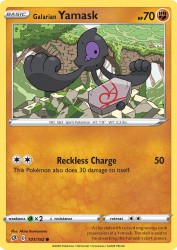 Galarian Yamask 101/192<br/>Akira Komayama