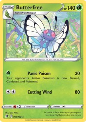 Butterfree 3/192<br/>Taira Akitsu