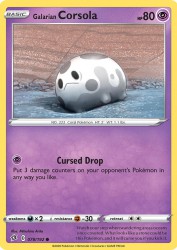 Galarian Corsola 78/192<br/>Mitsuhiro Arita
