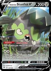Galarian Stunfisk-V 128/189<br/>PLANETA Tsuji
