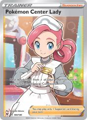 Pokémon Center Lady 185/185<br/>Sanosuke Sakuma