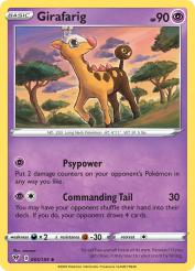 Girafarig 65/185<br/>sowsow