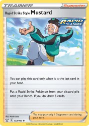 Rapid Strike Style Mustard 132/163<br/>Naoki Saito