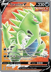 Tyranitar-V 154/163<br/>Ayaka Yoshida