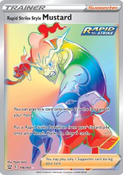 Rapid Strike Style Mustard 176/163<br/>Naoki Saito