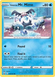 Galarian Mr. Mime 34/163<br/>kodama
