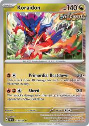 Koraidon 119/162<br/>Teeziro