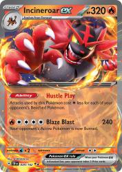 Incineroar ex 34/162<br/>N-DESIGN Inc.