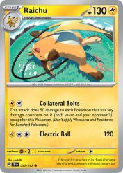 Raichu 52/162<br/>cochi8i