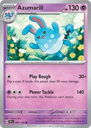 Azumarill 65/162<br/>Makura Tami