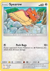 Spearow 13/30<br/>Yukiko Baba