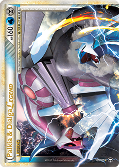 Palkia & Dialga LEGEND 101/102<br/>Shinji Higuchi + Sachiko Eba