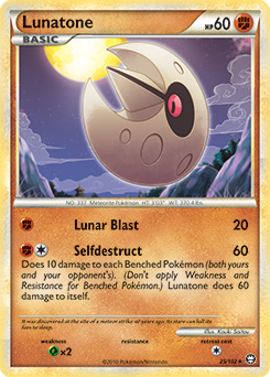 Lunatone 25/102<br/>Kouki Saitou