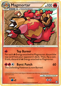 Magmortar 27/102<br/>Masakazu Fukuda