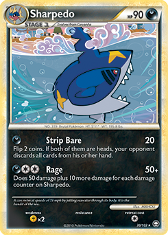 Sharpedo 30/102<br/>MAHOU