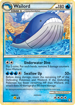 Wailord 31/102<br/>Hajime Kusajima