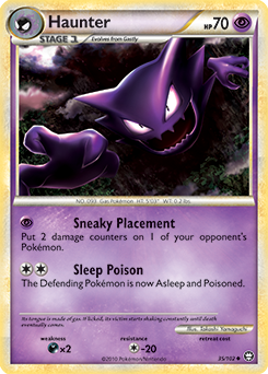 Haunter 35/102<br/>Takashi Yamaguchi