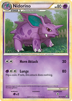Nidorino 46/102<br/>match