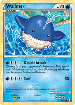 Wailmer 52/102<br/>Hajime Kusajima