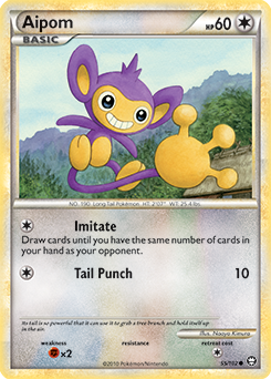 Aipom 55/102<br/>Naoyo Kimura