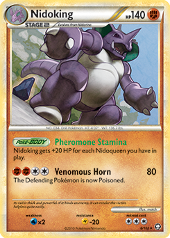 Nidoking 6/102<br/>match