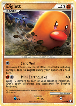 Diglett 61/102<br/>Shizurow