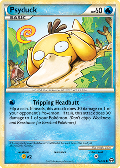 Psyduck 74/102<br/>Naoki Saito