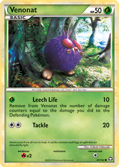 Venonat 81/102<br/>Hideaki Hakozaki