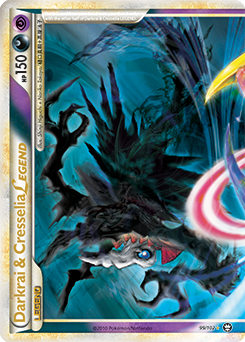 Darkrai & Cresselia LEGEND 99/102<br/>Shinji Higuchi + Noriko Takaya