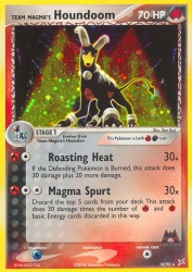 Team Magma's Houndoom 10/95<br/>Ken Ikuji