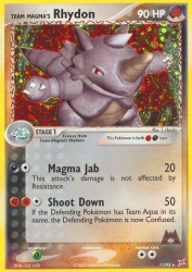 Team Magma's Rhydon 11/95<br/>T. Honda