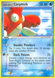 Team Aqua's Corphish 26/95<br/>Jungo Suzuki